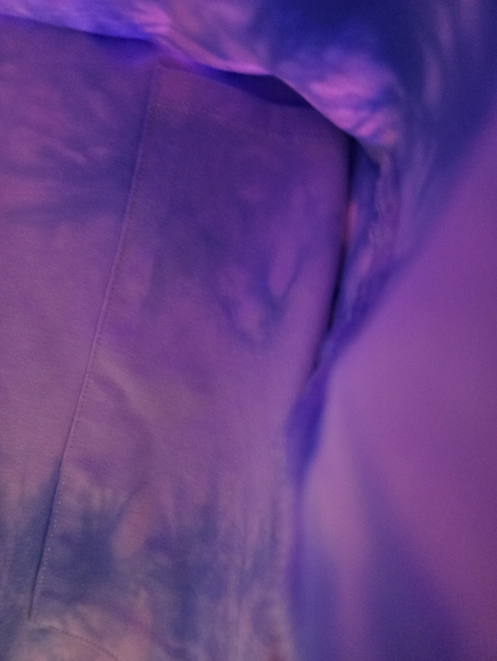 PINK Victoria's Secret High Waist Crossover Pink Blue Tie Dye Skort Size: L - Picture 5 of 6